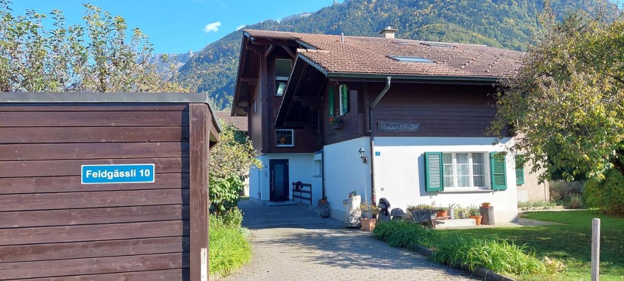 Chalet Sunnmaetteli Wilderswil Exteriör bild