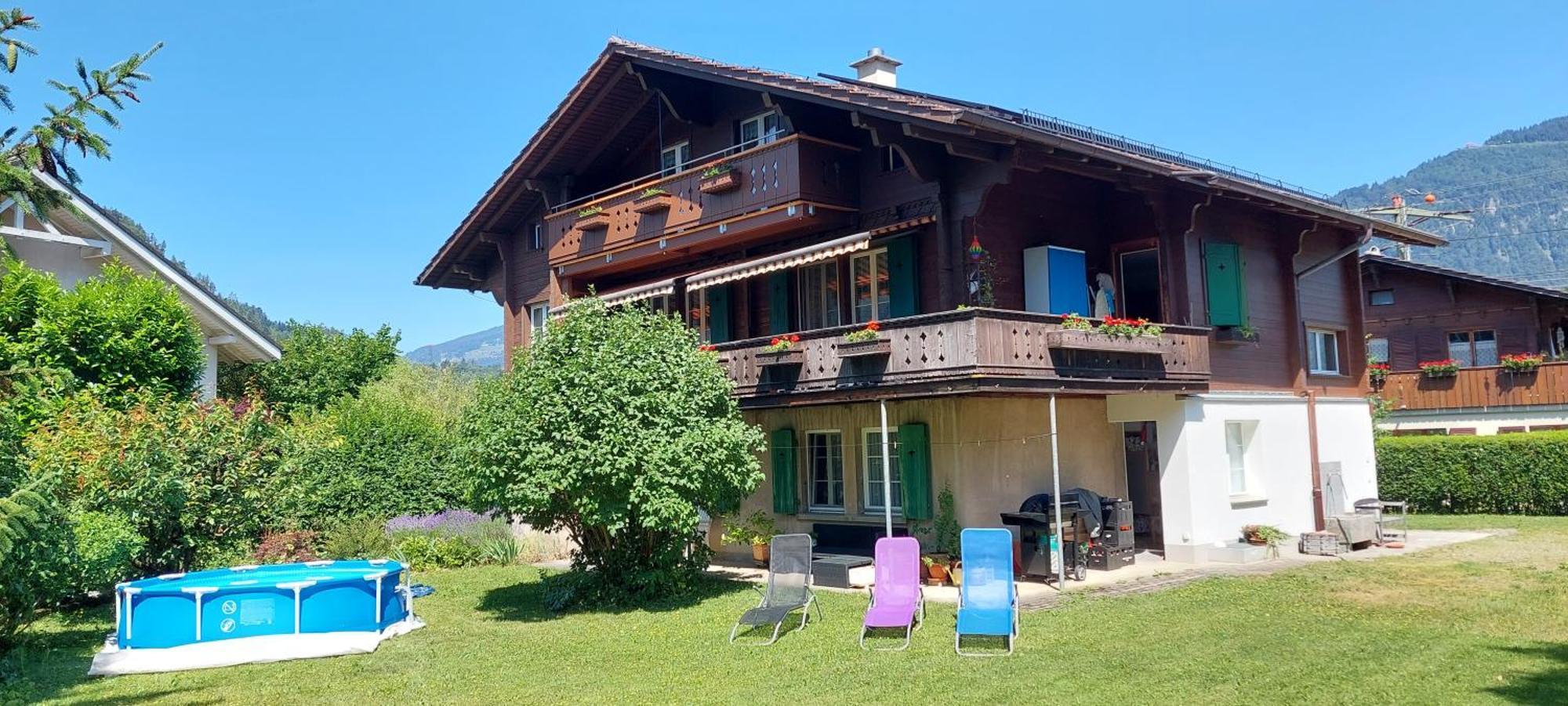 Chalet Sunnmaetteli Wilderswil Exteriör bild